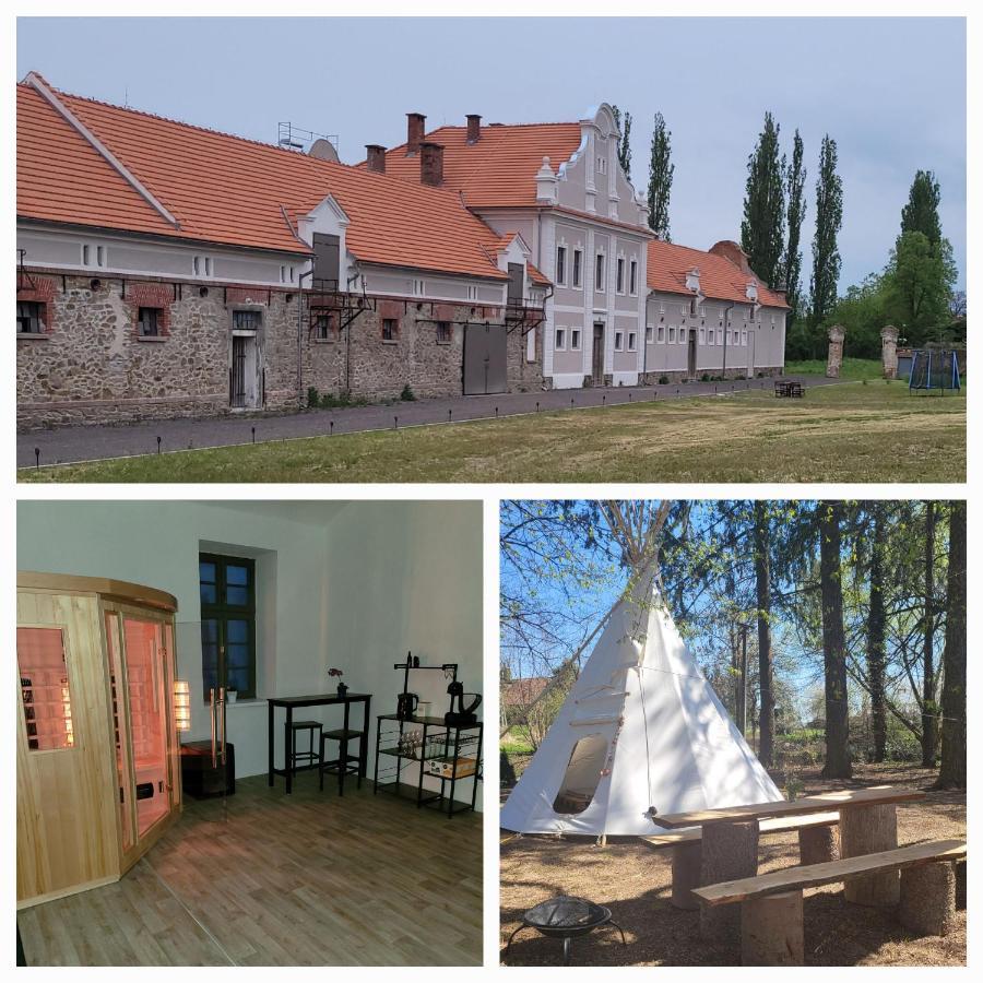 Chateau Moravany - Apartmany, Teepee A Wellness Ronow an der Doubrava Екстериор снимка